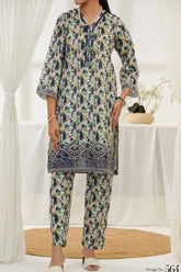 Aizal Stitched Embroidered Co Ords Suit-ACO-564-Multi