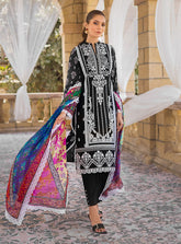 Zainab Chottani Unstitched 3 Piece Eid Luxury Lawn Collection'2023-ZC-05-A