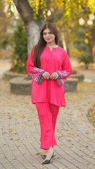 Dhaga Stitched 2 Piece Crepe Suit-Senore