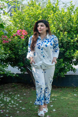 Zaib E Hoor Feroza Blossom 2Pc Stitched Suit