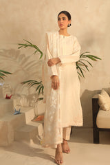 Najia Zia Unstitched 3 Piece Emb Lawn Collection'2025-Glory