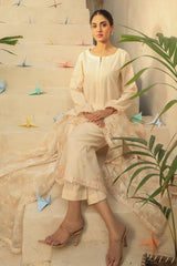 Najia Zia Unstitched 3 Piece Emb Lawn Collection'2025-Glory