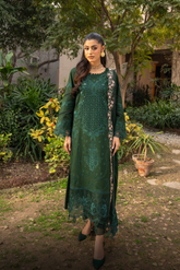 Mehru By Zebtan Unstitched 3 Piece Luxury Lawn Spring Suit-Mehru MZ-08