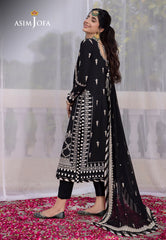 Asim Jofa Abresham '23 Ajab-01 Designers Embroidered Stitched 3 Pcs