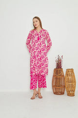 Dhaga Stitched 2 Piece Cambric Collection'2025-matching separate 0036