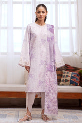 Ilara By Seran Unstitched 3 Piece Digital Printed Cambric Edit Suit-09-Lilas
