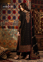 Asim Jofa Kashmiri Taanka - Embroidered Shawl collection Ajkt-03 Embroidered Self Twill 3 Pcs