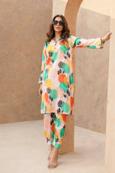 Kesori By Suitsu Stitched Co Ords Collection-Lina-2 Piece Set