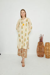 Dhaga Stitched 2 Piece Cambric Collection'2025-matching separate 0035