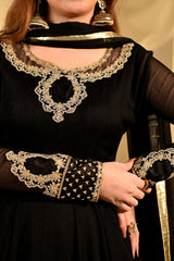 Gulab By Haniumaimaz Stitched 2 Piece Formals Suit-ABEER