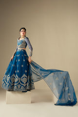 Gull By Haniumaimaz Stitched 3 Piece Formals Vol-01 Suit-NOOR E SABA