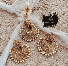 Made For Her-Sana Earrings & Tikka - KMW1004