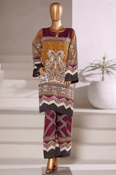 Sada Bahar Stitched 2 Piece Viscose Winter Vol-01 Suit-CV-622-Mustard