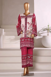 Sada Bahar Stitched 2 Piece Viscose Winter Vol-01 Suit-CV-625-Maroon
