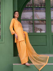 Haniumaimaz Stitched Summer Suit-ANAYA