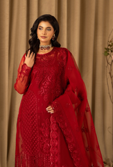 House Of Chiffon By Humdum Unstitched 3 Piece Luxury Formals Suit-D13