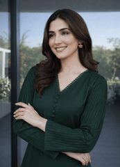 Solids By Silcot Stitched 2 Piece Korean Linen Suit-Timeless Emerald