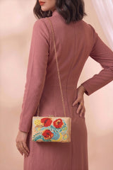 Fineur Clutch Poppy Passion