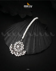 Rosebud Bindiya White - Zeesy Jewellery