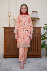 Seher o Eid By Shanzey Stitched 3 Piece Lawn Co Ords Suit-SHK-6801