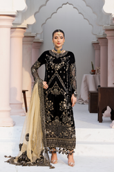 Andaz e Makhmal By Zebtan Unstitched 3 Piece Luxury Formals Collection'2026-ZAM-10