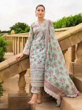 Zainab Chottani Unstitched 3 Piece Eid Luxury Lawn Collection'2023-ZC-06-A