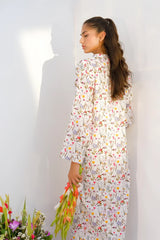 Dhaga Stitched 2 Piece Lawn Suit-Matching separate 002
