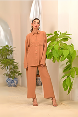 Dhaga Stitched 2 Piece Solids Crepe Summer Collection'2025-Adelle