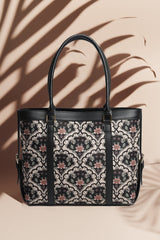 Fineur Strap Canvas Tote Bag Twilight Patels