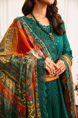 Pairi Daeza By Nine Needles Unstitched 3 Piece Luxury Lawn Collection'2025-Verdure-NL-01