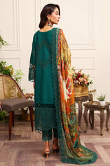 Pairi Daeza By Nine Needles Unstitched 3 Piece Luxury Lawn Collection'2025-Verdure-NL-01