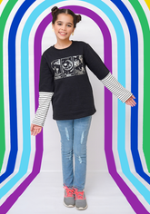 Terry Printed T-Shirt - Wear Ochre