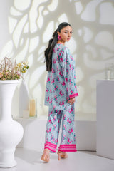 Dhaga Stitched 2 Piece Crepe Suit-Erna