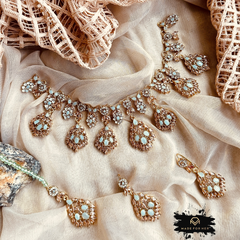 Made For Her-Elara Necklace Set - KSH1071