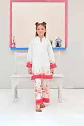 Dhaga Stitched 2 Piece Premium Cotton Lawn Kids Collection'2025-Esme