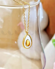 Gemma Egg Shaped Link Chain Necklace - Zeesy Jewellery