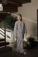 Everywear by Qariney Stitched 2 Piece Collection'2025-Misty Petal Set