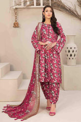 Manahil by Tawakkal Unstitched 3 Piece Digital Printed Linen Suit-M-7771