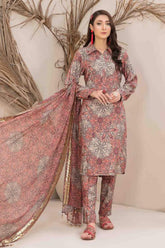 Manahil by Tawakkal Unstitched 3 Piece Digital Printed Linen Suit-M-7773