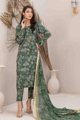Manahil by Tawakkal Unstitched 3 Piece Digital Printed Linen Suit-M-7775