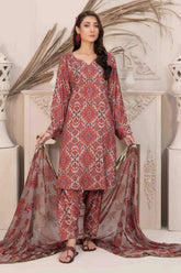Manahil by Tawakkal Unstitched 3 Piece Digital Printed Linen Suit-M-7776