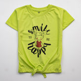Kjunction Girls H/S T Shirt Code - ( Smile )