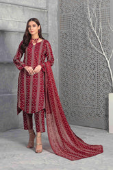 Malena by Tawakkal Unstitched 3 Piece Digital Printed Linen Suit-M-7837