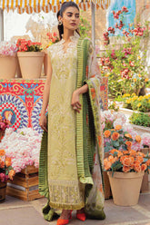 Tesoro Hemline by Mushq Unstitched 3 Piece Spring Summer Lawn Suit-HML-07-A