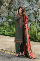 Coco by Zara Shahjahan Unstitched 3 Piece Winter Suit-ZW22-7A