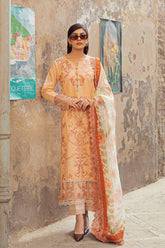 Tesoro Hemline by Mushq Unstitched 3 Piece Spring Summer Lawn Suit-HML-07-B