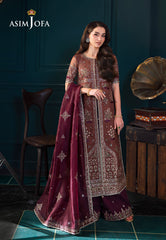 Lumiera By Asim Jofa Unstitched 3 Piece Festive Suit-AJLFC-08