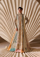 Sardinia Unstitched 3 Piece Luxury Brides Edit Suit-SORENA