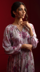 Eternal Classics By Najia Zia Stitched Winter Collection'2025-Cherry Blossom