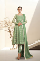 Kalidaar Frocks By Asma & Sidra Stitched Formals Suit-MASAKALI